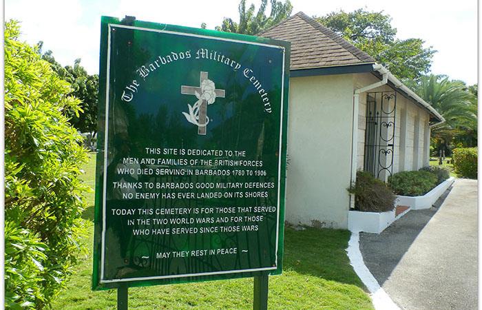 EL CEMENTERIO MILITAR DE BARBADOS